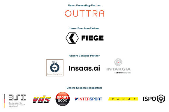 Logos der Partner für den Sporthandelskongress 2023