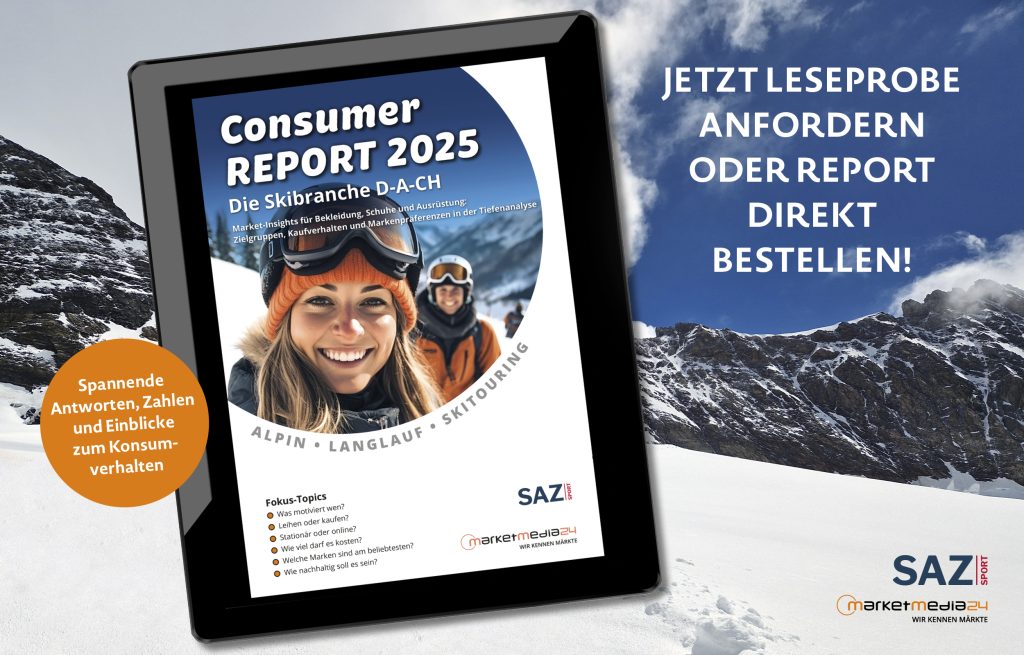 Neue Konsumentenstudie zur Skibranche: Jetzt bestellen!