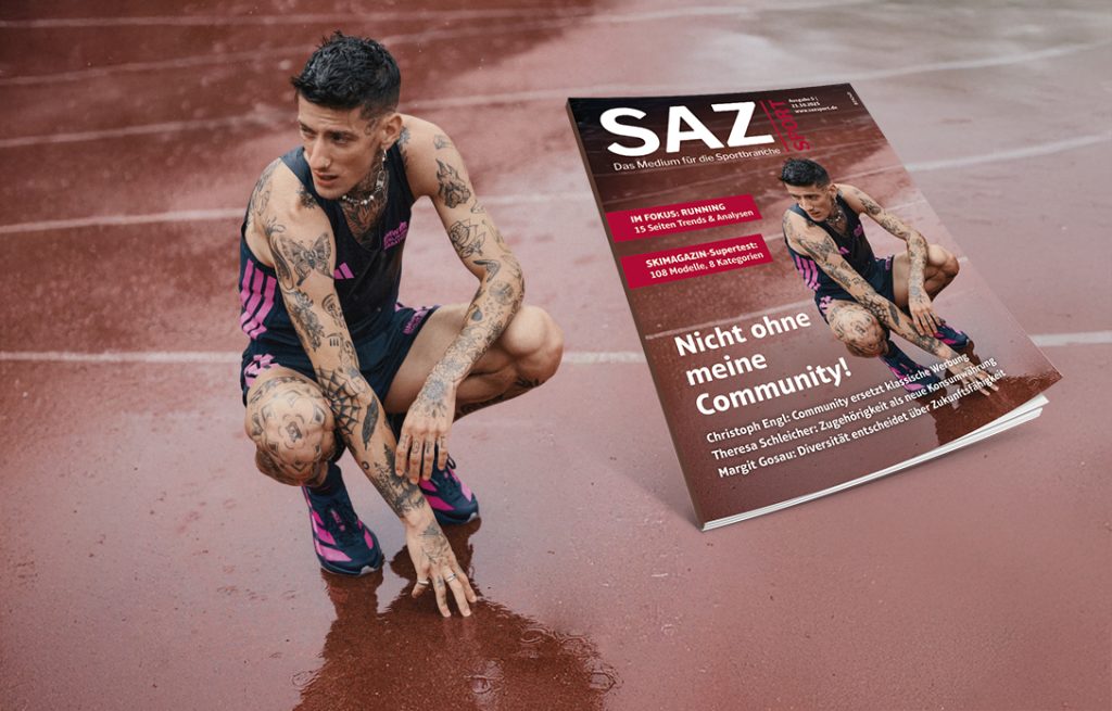 Community, Running und Skitest: Das steckt in der neuen SAZsport