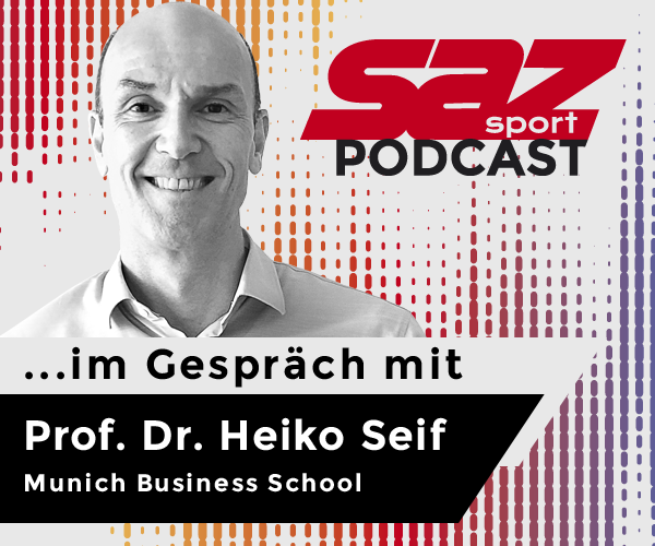 SAZsport startet Podcast mit Professor Heiko Seif
