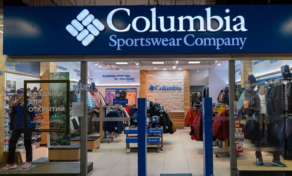 Columbia Sportswear steigert Umsatz international