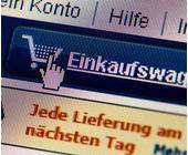 Webseite eines Webshops