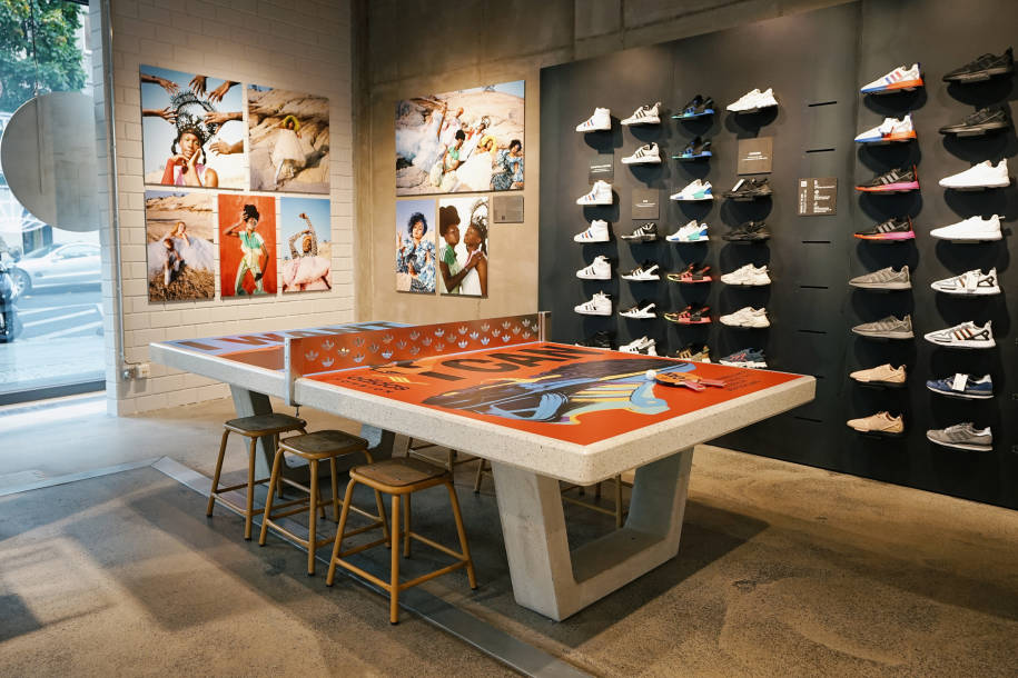 Adidas präsentiert neues Ladenkonzept für seinen FlagshipStore in