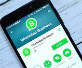 WhatsApp Business App auf Smartphone