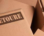 Pakete mit Retouren-Label