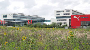 Das Headquarter von Puma in Herzogenaurach 