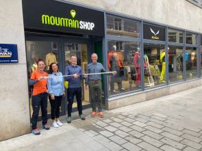 Team des neuen Mountain Shops in Augsburg 