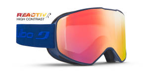 Goggle orange Brillenbaud blau