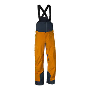 Skihose Orange mit Hosenträgern