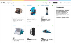 Quechua-Produkte im Galaxus-Webshop