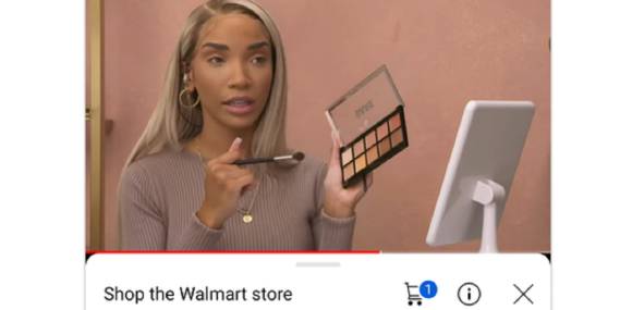 YouTube Live Shopping Video 