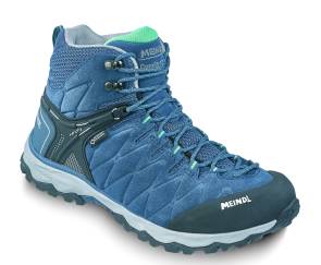 blauer Outdoor-Schuh Marke Meindl