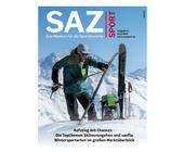 Cover SAZsport mit Skitourengeher im Gebirge
