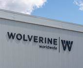 Gebäude mit dem Logo von Wolverine World Wide