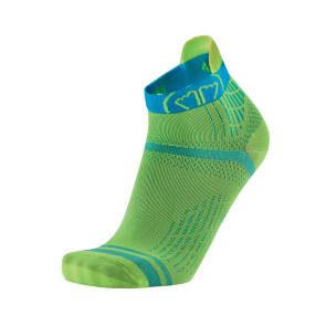 Socken, grün-türkis