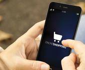 Online-Shopping mit Smartphone