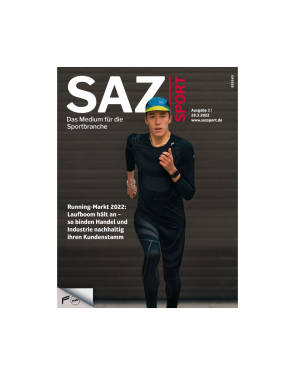 Cover der neuen SAZsport mit Runner 
