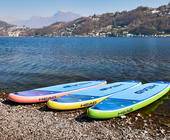 Paddelboards am See