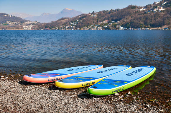 Paddelboards am See 