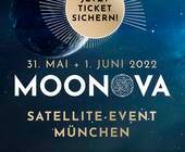 Moonova Satellite-Event Ankündigung