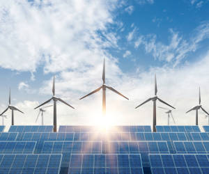 Solarzellenanlage und Windgeneratoren 