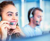 Kundenberater im Callcenter