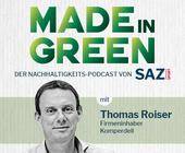 Bild von Thomas Roiser im Rahmen des Made in Green Podcasts