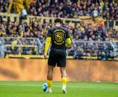 BVB-Spieler auf dem Fußballplatz