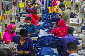 Textilproduktion in Bangladesh 