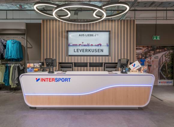Ladentheke Intersport Voswinkel Leverkusen 