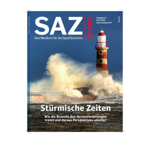 Cover der neuen SAZsport Nr. 8 mit Leuchtturm 