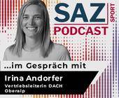 Irina Andorfer im SAZsport Podcast