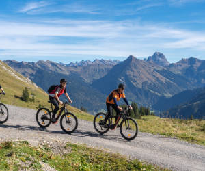 E-Bike-Fahrer in Österreich