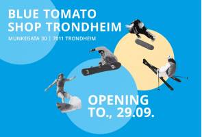 Bild zur Eröffnung von Blue Tomato in Trondheim 