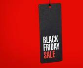 Black Friday Sale Schild