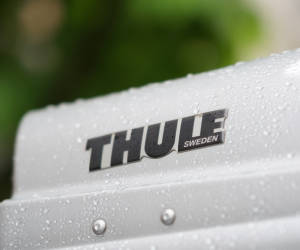 Thule-Logo auf Dachbox