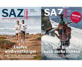 Zwei Cover von SAZsport