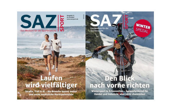 Zwei Cover von SAZsport 