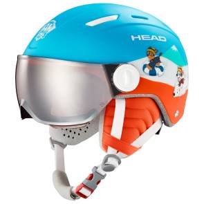 Bunter Skihelm für Kinder