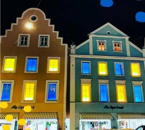 Sportgeschäft AlpenStrand in Landshut von außen 