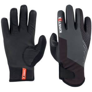 Schwarz-graue Handschuhe