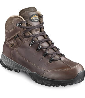 Dunkelbrauner Wanderstiefel