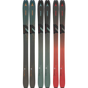 Ski in verschiedenen Farben