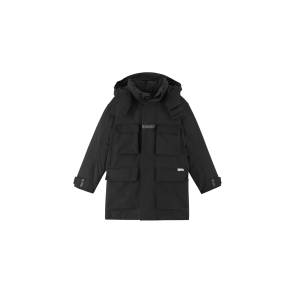 Schwarze Winterjacke