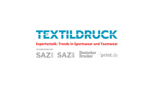 Textildruck Experten-Talk mit SAZsport und anderen 