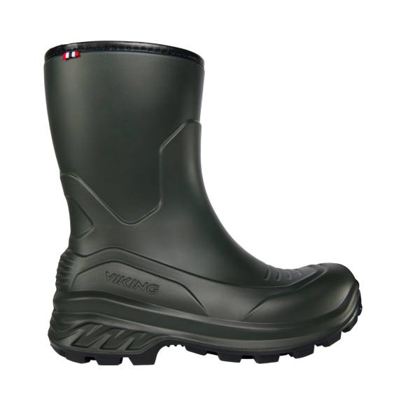Schwarzer. halbhoher Stiefel