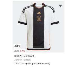 Fußball Trikot WM 2022 