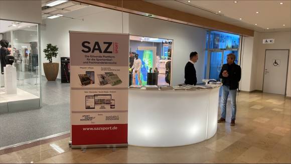 Stand von SAZsport auf der ÖSFA