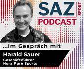Halrald Sauer von Nora Pure Sports im SAZsport Podcast