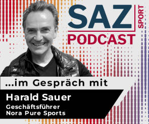 Halrald Sauer von Nora Pure Sports im SAZsport Podcast 